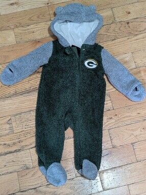 NFL Baby Fleece Outerwear Green Bay Packers GUC *D14